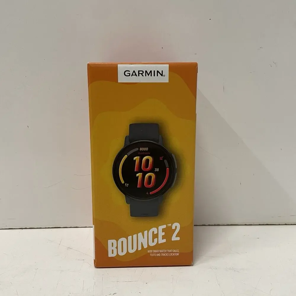 NEW Garmin Bounce 2 Kids Smartwatch with Calling Messaging and Location Tracking